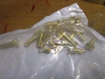 #12-24 X 3/4" Slotted Drive Flat Head Brass Machine Screw Qty 24. Fixed Price $12.00.