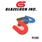 Glazelock U-shaped Horseshoe Shims 3" X 2-5/16" 3/4" Slot. Fixed Price $17.33.