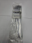 (qty 100) Kable Kontrol 15" Stainless Steel Cable Ties 200 Lbs Strength Ssct15. Fixed Price $18.54.