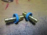 1/4" Hose X 1/8" Male Npt Brass Barb-tite Barb Qty 2. Fixed Price $12.00.