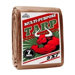 Tarp 5x7 Ft Waterproof 7mil Uv Resistant Green Brown Grommets Mvpnet Durable. Fixed Price $20.00.