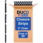 Duco Classic Rib Foam Strips - 9" Profile, 20 Pack. Fixed Price $93.49.
