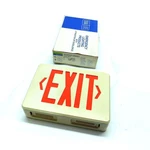 New Dual-lite Ksr-led Ez-snap Single Face Red Letter Exit Sign Assembly. Fixed Price $39.99.