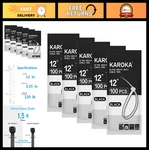 Heavy Duty Zip Ties 12 Inch 120 Lb Black 500 Pack Karoka. Fixed Price $74.99.