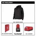 Milwaukee 306b-212x M12 Heated Hoodie Kit 2x. Fixed Price $159.00.