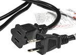 Hqrp 2-prong Polarized Extension Cord Usa Outlet 16awg, 13a 125v, 6ft, Ul Listed. Fixed Price $8.95.