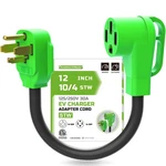 Evmaster Nema 14-30p To 14-50r Ev Charger Adapter Cord,4. Fixed Price $28.84.