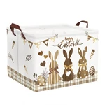 Clastyle Easter Rabbit Cross Kid Storage Basket Baby Laundry Hamper Boy Girl .... Fixed Price $24.99.