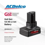 Acdelco Ab1225la-2 G12 Series 12v Li-ion Battery Pack - 2nd Generation 4.0 Ah. Fixed Price $59.99.