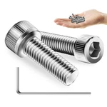 Mywish (25sets) M6 Screws, X 20mm Socket Head Cap Screws Bolts, 304 Stainl.... Fixed Price $15.76.