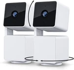 Wyze Cam Pan V3 Indoor/outdoor Ip65-rated 1080p Pan/tilt/zoom 2-pack, White. Fixed Price $117.12.