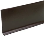 M D Bldg 75465 4" X 120' Brown Vinyl Wall Base Cove Moulding In Bulk Roll. Fixed Price $115.90.