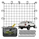 Cakubor Truck Bed Cargo Net, 3'x4' Stretches To 8'x10', For Pickup Tru. Fixed Price $25.29.