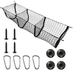 Amiss Heavy Duty Mesh Cargo Net, 3 Pocket Trunk Bed Storage Organizer Compati.... Fixed Price $25.16.