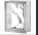 Seves Nubio 6x8x3 Wave Pattern Glass Block (10-pack) 0683. Fixed Price $118.75.