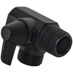 2 Way Shower Arm Diverter Valve For Hand Held Showerhead, Matte Black. Fixed Price $25.16.