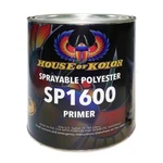 House Of Kolor Sp1600 Low Voc Gray Sprayable Polyster Primer (gallon). Fixed Price $135.16.
