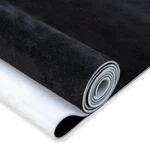 Hiksuky Suede Auto Headliner Fabric 98" L 60" W With Foam 96"l 60"w, Black. Fixed Price $90.53.