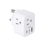 Addtam Us To Uk Ireland Travel Plug Adapter, Type G Power Adapter White. Fixed Price $19.25.