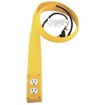 Flexiduct 10' Ef3 Covered Ext Cord,12ft, 10ft Covered,yel 48fp92. Fixed Price $99.99.