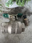Oem Watts 1" Ips Lf Tapped Ball Valve With 1/8" Test Cock Lead Free Pvb Backflow. Fixed Price $67.27.