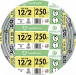 Tangled Southwire 13055955 12/2 Awg 250 Ft. Uf-b Underground Feeder Cable. Fixed Price $159.95.