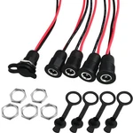Luorng 5pcs 10a Dc-099 Power Jack Cord Socket Threaded Female Mount.... Fixed Price $14.76.