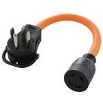 Ac Works S1450l1430-018 1.5ft Stw 10/4 Nema 14-50p 50amp Rv/range/generator.... Fixed Price $78.54.