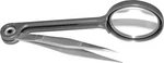 Wilmar W3213 Magnifying Glass Tweezers. Fixed Price $27.57.