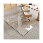 Tempered Glass Chair Mat For Carpet & Hard Floor, 42"x48" Office - .... Fixed Price $160.49.