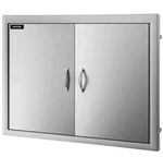 Vevor Stainless Steel Bbq Island Double Access Doors Outdoor Kitchen 19" X 28". Fixed Price $35.82.
