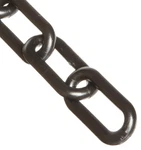 Plastic Barrier Chain, Black, 2-inch Link Diameter, 100-foot Length (50003-100). Fixed Price $88.99.