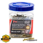 Proferred Decking Outdoor Wood Screws Bronze Skt Coating #8-#10 2"-4". Fixed Price $34.99.