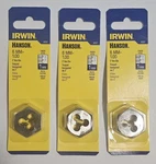 (3 Pack) Irwin Hanson Metric Hexagon Die, 6mm X 1.00 - 9727 Han9727 Usa. Fixed Price $16.00.