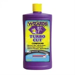 Wizards Products Turbo Cut 11045 Time Release Compound, 2 Oz Bottle, High-gloss. Fixed Price $19.21.