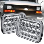 5x7 7x6 Led Headlight Pair For Jeep Wrangler Yj Cherokee Xj Chevy Express Ford. Fixed Price $45.99.