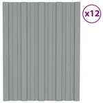 Roof Panel Galvanised Steel Roofing Galvanized Modern Rectangular Vidaxl. Fixed Price $173.99.