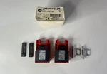 Two (2) Allen Bradley Safety Interlock Switch F/ Parts 802f-s62pm8 (new). Fixed Price $49.99.