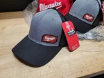 Milwaukee 505g Tool Gridiron Snapback Trucker Hat - Gray And Black Nwt. Fixed Price $29.95.
