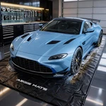 7 9" X18 Garage Floor Mat For Under Car, Heavy Duty 610g Pvc Waterp. Fixed Price $188.29.