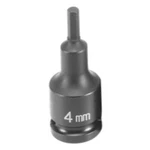 Grey Pneumatic 1904m 3/8" Drive Metric Hex Driver Impact Socket 4mm. Fixed Price $20.98.