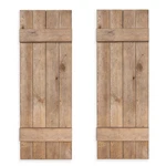Ilyapa Wood Shutters Wall Decor - Farmhouse Style Barn Door For Inte.... Fixed Price $90.45.