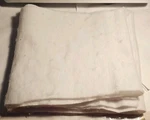 White Wool Felt Strip 68" X 8" 1/8" Thick. Fixed Price $5.39.