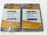 6 Pads 3m 37448 Gray Scotch Brite Grey Ultra Fine Scuff Pad-3 Per Pack X 2. Fixed Price $14.99.