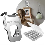 20 Pack Heavy Duty Claw Picture Hangers For Drywall, 40 Lbs Max Load, No Nail.... Fixed Price $16.45.