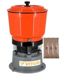 Viyuki 9lbs Vibratory Tumbler Polishing Machine For Rocks/metal.... Fixed Price $198.29.