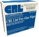 Lint Free Glass Wipes In Pop Up Dispenser Box By Cr Laurence. Fixed Price $76.95.