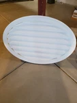 Fypon Oval 37x 25h Louver Gable Vent Ovlv37x25h Non Functioning. Fixed Price $95.00.