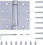 2 Pack - 4.5"x4" Brushed Satin Chrome Finish Self Closing Reversible Door Hin.... Fixed Price $54.39.