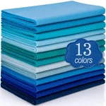 Xseino 13 Rolls 8"x35" 1.4mm Thick Soft Felt Fabric Sheet Assorted Blue Se.... Fixed Price $22.39.